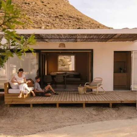 Campingplatz Mobil-home A Negras Avec Terrasse - Api-1-52-670 *